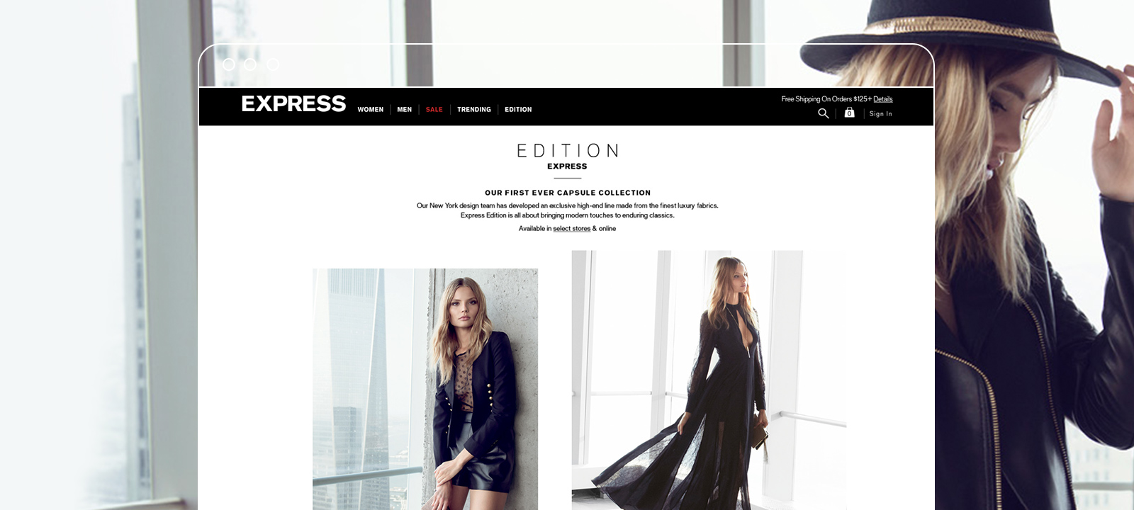 Express website