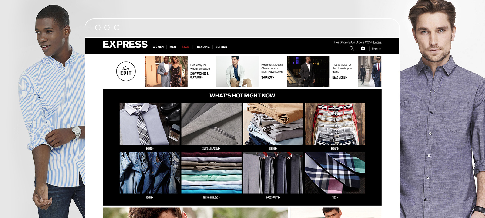 Express website