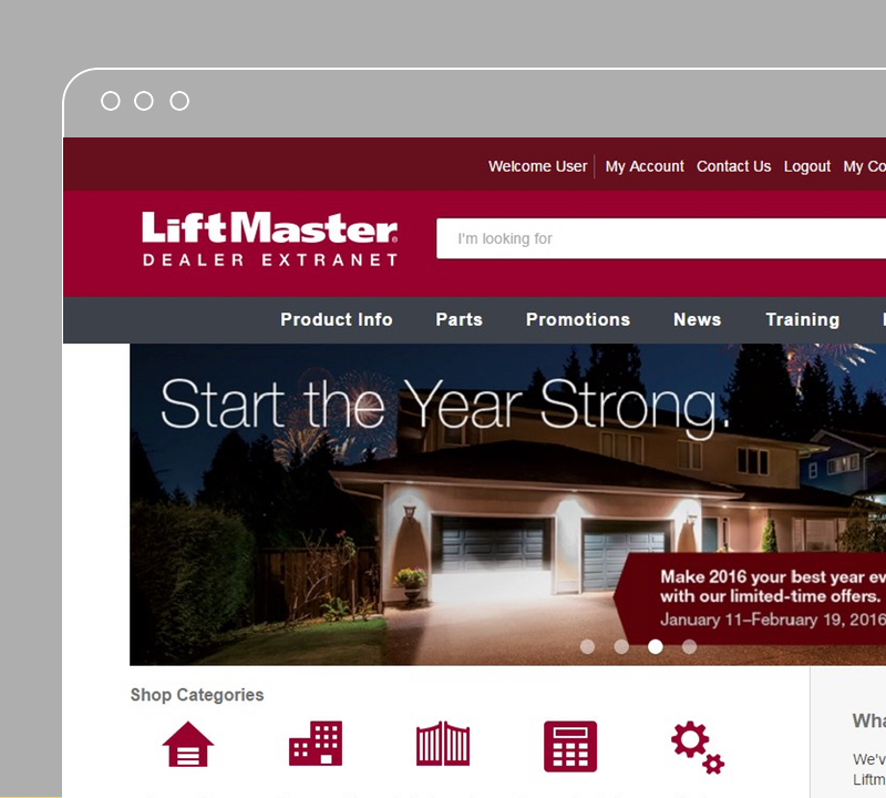 Liftmaster Homepage Image