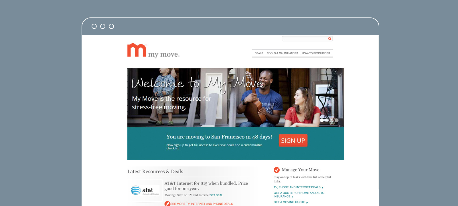 MyMove website